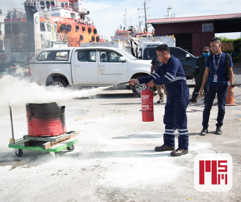 Company Fire Drill Training (Pt 2) — at Misarma Enterprise Sdn Bhd